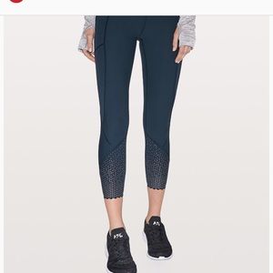 Lululemon Tight Stuff Tight II Navy Pant